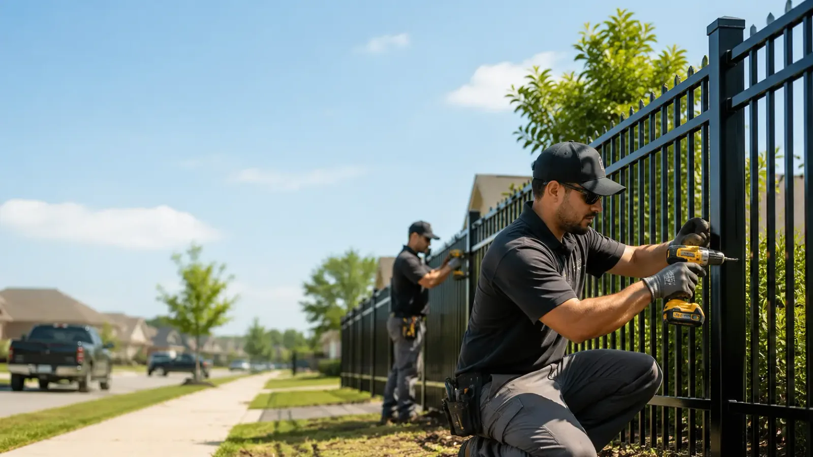 Metal Fence Installation in Nolan, TX